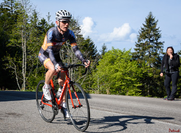 Grimpée du col de Porte